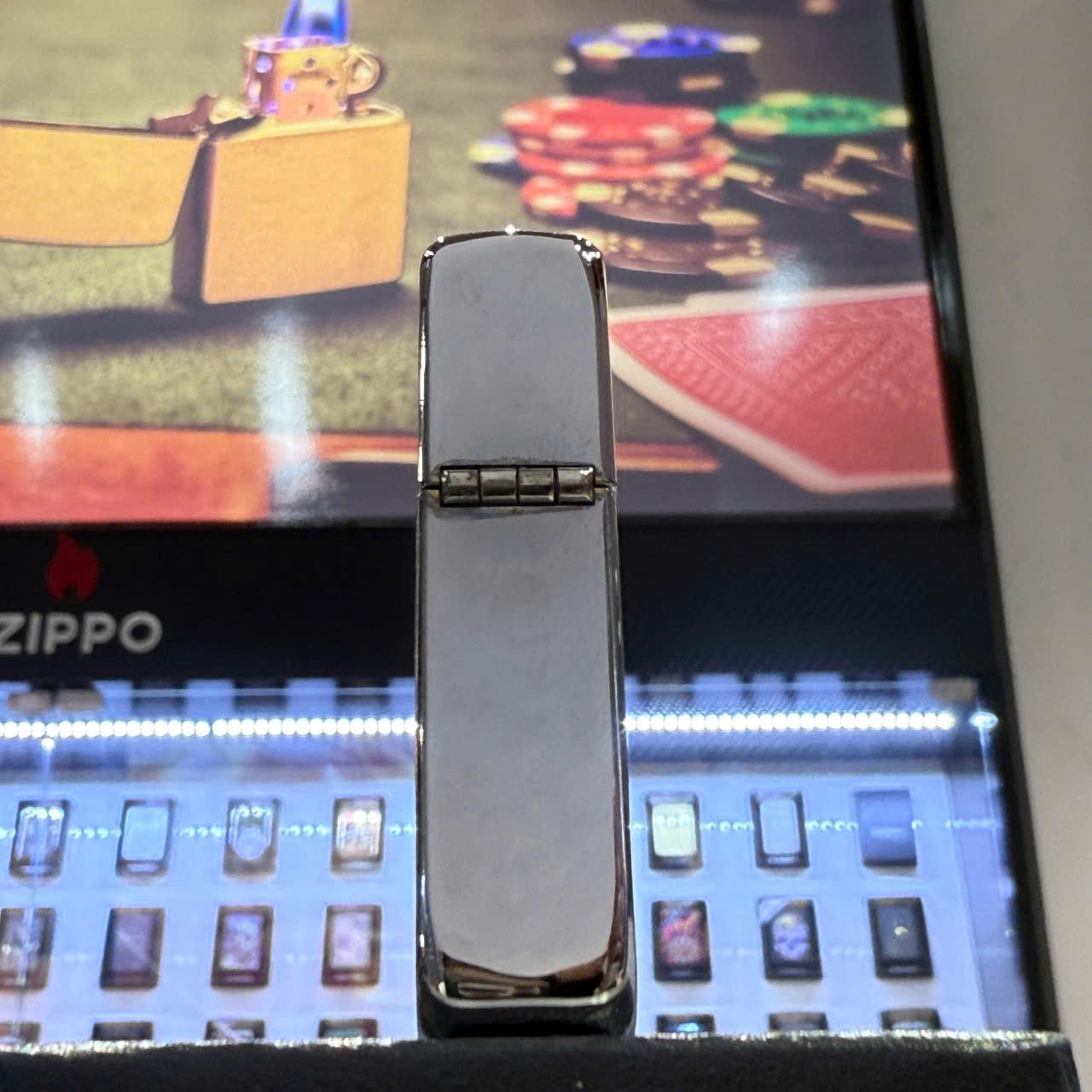 Zippo Replica Brushed Chrome 1941 - Hình ảnh 5