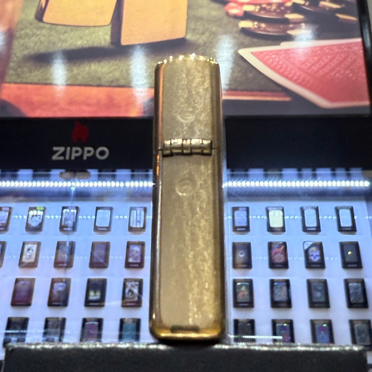 Zippo Armor 168 Brushed Brass - Hình ảnh 5